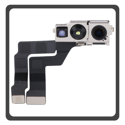 &Gamma;&nu;ή&sigma;&iota;&alpha; Original For Apple iPhone 14 Pro Max, iPhone 14 ProMax (A2894, A2651), Front Selfie Camera Flex &Mu;&pi;&rho;&omicron;&sigma;&tau;&iota;&nu;ή &Kappa;ά&mu;&epsilon;&rho;&alpha; 12MP Pulled