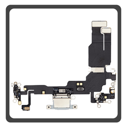 &Gamma;&nu;ή&sigma;&iota;&alpha; Original For Apple iPhone 15, iPhone15 (A3090, A2846) Charging Dock Connector Type C Flex &Kappa;&alpha;&lambda;&omega;&delta;&iota;&omicron;&tau;&alpha;&iota;&nu;ί&alpha; &Kappa;&omicron;&nu;έ&kappa;&tau;&omicron;&rho;&alpha;&sigmaf; &Phi;ό&rho;&tau;&iota;&sigma;&eta;&sigmaf; + Microphone &Mu;&iota;&kappa;&rho;ό&phi;&omega;&nu;&omicron; Blue &Mu;&pi;&lambda;&epsilon; Pulled