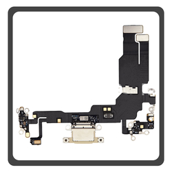 &Gamma;&nu;ή&sigma;&iota;&alpha; Original For Apple iPhone 15, iPhone15 (A3090, A2846) Charging Dock Connector Type C Flex &Kappa;&alpha;&lambda;&omega;&delta;&iota;&omicron;&tau;&alpha;&iota;&nu;ί&alpha; &Kappa;&omicron;&nu;έ&kappa;&tau;&omicron;&rho;&alpha;&sigmaf; &Phi;ό&rho;&tau;&iota;&sigma;&eta;&sigmaf; + Microphone &Mu;&iota;&kappa;&rho;ό&phi;&omega;&nu;&omicron; Yellow &Kappa;ί&tau;&rho;&iota;&nu;&omicron; Pulled