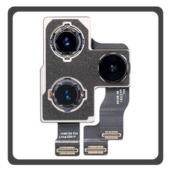 &Gamma;&nu;ή&sigma;&iota;&alpha; Original Apple iPhone 11 Pro (A2215, A2160) / 11 Pro Max (A2218, A2161) Main Rear Back Camera Module Flex &Kappa;&epsilon;&nu;&tau;&rho;&iota;&kappa;ή &Kappa;ά&mu;&epsilon;&rho;&alpha; 12MP + 12MP + 12MP Pulled