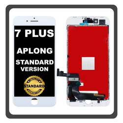 HQ OEM &Sigma;&upsilon;&mu;&beta;&alpha;&tau;ό &Mu;&epsilon; Apple iPhone 7+, iPhone7 Plus (A1661, A1784) APLONG Standard Version LCD Display Screen Assembly &Omicron;&theta;ό&nu;&eta; + Touch Screen Digitizer &Mu;&eta;&chi;&alpha;&nu;&iota;&sigma;&mu;ό&sigmaf; &Alpha;&phi;ή&sigmaf; White Ά&sigma;&pi;&rho;&omicron; (Premium A+) (Lifetime Warranty &Gamma;&iota;&alpha; &Sigma;&upsilon;&nu;&epsilon;&rho;&gamma;ά&tau;&epsilon;&sigmaf; B2B​)