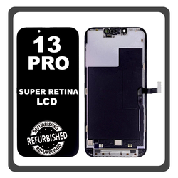 iPhone 13 Pro, iPhone 13Pro (A2638, A2483) Super Retina XDR OLED LCD Display Screen Assembly &Omicron;&theta;ό&nu;&eta; + Touch Screen Digitizer &Mu;&eta;&chi;&alpha;&nu;&iota;&sigma;&mu;ό&sigmaf; &Alpha;&phi;ή&sigmaf; Black &Mu;&alpha;ύ&rho;&omicron; (Ref By Apple) (Lifetime Warranty &Gamma;&iota;&alpha; &Sigma;&upsilon;&nu;&epsilon;&rho;&gamma;&alpha;&tau;&epsilon;&sigmaf; B2B​)