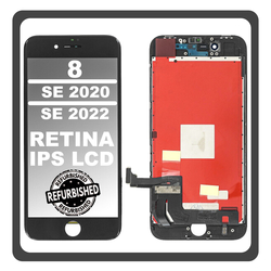 iPhone 8 (A1863, A1905) / iPhone SE (2020) (A2275, A2296) / iPhone SE (2022) (A2783, A2595) Retina IPS LCD Display Screen Assembly &Omicron;&theta;ό&nu;&eta; + Touch Screen Digitizer &Mu;&eta;&chi;&alpha;&nu;&iota;&sigma;&mu;ό&sigmaf; &Alpha;&phi;ή&sigmaf; Space Gray &Mu;&alpha;ύ&rho;&omicron; (Ref By Apple) (Lifetime Warranty &Gamma;&iota;&alpha; &Sigma;&upsilon;&nu;&epsilon;&rho;&gamma;ά&tau;&epsilon;&sigmaf; B2B​)