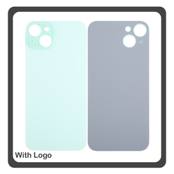 HQ OEM &Sigma;&upsilon;&mu;&beta;&alpha;&tau;ό &Mu;&epsilon; iPhone 15 Plus, iPhone 15+ (A3094, A2847) Aftermarket Rear Back Battery Cover with Camera Big Hole &Pi;ί&sigma;&omega; &Kappa;ά&lambda;&upsilon;&mu;&mu;&alpha; &Pi;&lambda;ά&tau;&eta; &Kappa;&alpha;&pi;ά&kappa;&iota; &Mu;&pi;&alpha;&tau;&alpha;&rho;ί&alpha;&sigmaf; Green &Pi;&rho;ά&sigma;&iota;&nu;&omicron;​ (Premium A+)