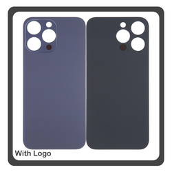 HQ OEM &Sigma;&upsilon;&mu;&beta;&alpha;&tau;ό &Mu;&epsilon; Apple iPhone 14 Pro Max (A2894), Premium Aftermarket Rear Back Battery Cover with Camera Big Hole &Pi;ί&sigma;&omega; &Kappa;ά&lambda;&upsilon;&mu;&mu;&alpha; &Pi;&lambda;ά&tau;&eta; &Kappa;&alpha;&pi;ά&kappa;&iota; &Mu;&pi;&alpha;&tau;&alpha;&rho;ί&alpha;&sigmaf; Deep Purple &Mu;&omega;&beta; (Premium A+)