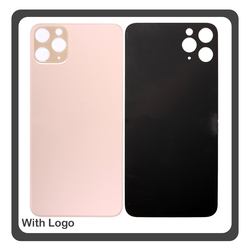HQ OEM &Sigma;&upsilon;&mu;&beta;&alpha;&tau;ό &Mu;&epsilon; Apple iPhone 11 Pro, iPhone 11Pro (A2215, A2160) Premium Rear Back Battery Cover with Camera Big Hole &Pi;ί&sigma;&omega; &Kappa;ά&lambda;&upsilon;&mu;&mu;&alpha; &Pi;&lambda;ά&tau;&eta; &Kappa;&alpha;&pi;ά&kappa;&iota; &Mu;&pi;&alpha;&tau;&alpha;&rho;ί&alpha;&sigmaf; Matte Gold &Chi;&rho;&upsilon;&sigma;ό​ (Premium A+)