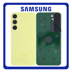 &Gamma;&nu;ή&sigma;&iota;&alpha; Original Samsung Galaxy A55 5G (SM-A556V, SM-A556B) Rear Back Battery Cover &Pi;ί&sigma;&omega; &Kappa;&alpha;&pi;ά&kappa;&iota; &Pi;&lambda;ά&tau;&eta; &Mu;&pi;&alpha;&tau;&alpha;&rho;ί&alpha;&sigmaf; + Camera Lens &Tau;&zeta;&alpha;&mu;ά&kappa;&iota; &Kappa;ά&mu;&epsilon;&rho;&alpha;&sigmaf; Lemon &Kappa;ί&tau;&rho;&iota;&nu;&omicron; GH82-34284D (Service Pack By Samsung)