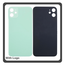 HQ OEM &Sigma;&upsilon;&mu;&beta;&alpha;&tau;ό &Mu;&epsilon; Apple iPhone 11 (A2221, A2111) Premium Aftermarket Rear Back Battery Cover with Camera Big Hole &Pi;ί&sigma;&omega; &Kappa;ά&lambda;&upsilon;&mu;&mu;&alpha; &Pi;&lambda;ά&tau;&eta; &Kappa;&alpha;&pi;ά&kappa;&iota; &Mu;&pi;&alpha;&tau;&alpha;&rho;ί&alpha;&sigmaf; Green &Pi;&rho;ά&sigma;&iota;&nu;&omicron; (Premium A+)