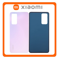 HQ OEM &Sigma;&upsilon;&mu;&beta;&alpha;&tau;ό &Mu;&epsilon; Xiaomi 12 Lite 5G (2203129G) Rear Back Battery Cover &Pi;ί&sigma;&omega; &Kappa;&alpha;&pi;ά&kappa;&iota; &Pi;&lambda;ά&tau;&eta; &Mu;&pi;&alpha;&tau;&alpha;&rho;ί&alpha;&sigmaf; Lite Pink &Rho;&omicron;&zeta; (Premium A+)