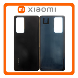 HQ OEM &Sigma;&upsilon;&mu;&beta;&alpha;&tau;ό &Mu;&epsilon; Xiaomi 12 Pro (2201122C, 2201122G), Rear Back Battery Cover &Pi;ί&sigma;&omega; &Kappa;&alpha;&pi;ά&kappa;&iota; &Pi;&lambda;ά&tau;&eta; &Mu;&pi;&alpha;&tau;&alpha;&rho;ί&alpha;&sigmaf; Gray &Mu;&alpha;ύ&rho;&omicron; (Premium A+)