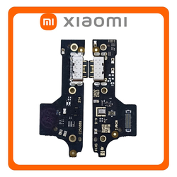 HQ OEM &Sigma;&upsilon;&mu;&beta;&alpha;&tau;ό &Mu;&epsilon; Xiaomi Redmi 12 4G (23053RN02A, 23053RN02Y​) USB Type-C Charging Dock Connector Flex Sub Board, &Kappa;&alpha;&lambda;&omega;&delta;&iota;&omicron;&tau;&alpha;&iota;&nu;ί&alpha; &Upsilon;&pi;ό &Pi;&lambda;&alpha;&kappa;έ&tau;&alpha; &Phi;ό&rho;&tau;&iota;&sigma;&eta;&sigmaf; + Microphone &Mu;&iota;&kappa;&rho;ό&phi;&omega;&nu;&omicron; (Premium A+)