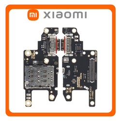 HQ OEM &Sigma;&upsilon;&mu;&beta;&alpha;&tau;ό &Mu;&epsilon; Xiaomi Redmi Note 13 Pro 5G (2312DRA50C, 2312CRAD3C), USB Type-C Charging Dock Connector Flex Sub Board, &Kappa;&alpha;&lambda;&omega;&delta;&iota;&omicron;&tau;&alpha;&iota;&nu;ί&alpha; &Upsilon;&pi;ό &Pi;&lambda;&alpha;&kappa;έ&tau;&alpha; &Phi;ό&rho;&tau;&iota;&sigma;&eta;&sigmaf; + Microphone &Mu;&iota;&kappa;&rho;ό&phi;&omega;&nu;&omicron; (Premium A+)
