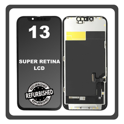iPhone 13, iPhone13 (A2633, A2482) Super Retina XDR OLED LCD Display Screen Assembly &Omicron;&theta;ό&nu;&eta; + Touch Screen Digitizer &Mu;&eta;&chi;&alpha;&nu;&iota;&sigma;&mu;ό&sigmaf; &Alpha;&phi;ή&sigmaf; Black &Mu;&alpha;ύ&rho;&omicron; (Ref By Apple) (Lifetime Warranty &Gamma;&iota;&alpha; &Sigma;&upsilon;&nu;&epsilon;&rho;&gamma;&alpha;&tau;&epsilon;&sigmaf; B2B​)