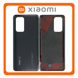 HQ OEM &Sigma;&upsilon;&mu;&beta;&alpha;&tau;ό Xiaomi Poco F5 Pro 5G (23013PC75G) Rear Back Battery Cover &Pi;ί&sigma;&omega; &Kappa;&alpha;&pi;ά&kappa;&iota; &Pi;&lambda;ά&tau;&eta; &Mu;&pi;&alpha;&tau;&alpha;&rho;ί&alpha;&sigmaf; Black &Mu;&alpha;ύ&rho;&omicron; (Premium A+)