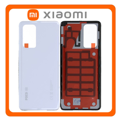 HQ OEM &Sigma;&upsilon;&mu;&beta;&alpha;&tau;ό Xiaomi Poco F5 Pro 5G (23013PC75G) Rear Back Battery Cover &Pi;ί&sigma;&omega; &Kappa;&alpha;&pi;ά&kappa;&iota; &Pi;&lambda;ά&tau;&eta; &Mu;&pi;&alpha;&tau;&alpha;&rho;ί&alpha;&sigmaf; White Ά&sigma;&pi;&rho;&omicron; (Premium A+)