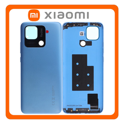 HQ OEM &Sigma;&upsilon;&mu;&beta;&alpha;&tau;ό &Mu;&epsilon; Xiaomi Redmi 10C (220333QAG, 220333QBI) Rear Back Battery Cover &Pi;ί&sigma;&omega; &Kappa;&alpha;&pi;ά&kappa;&iota; &Pi;&lambda;ά&tau;&eta; &Mu;&pi;&alpha;&tau;&alpha;&rho;ί&alpha;&sigmaf; Ocean Blue &Mu;&pi;&lambda;&epsilon; (Premium A+)