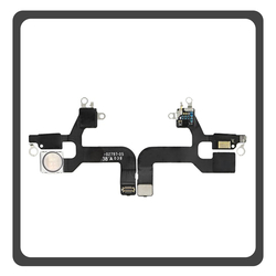 HQ OEM &Sigma;&upsilon;&mu;&beta;&alpha;&tau;ό &Mu;&epsilon; Apple iPhone 12, iPhone12 (A2403, A2172) Camera Flashlight Flex Cable &Phi;&lambda;&alpha;&sigmaf; + Microphone &Mu;&iota;&kappa;&rho;ό&phi;&omega;&nu;&omicron; (Premium A+)