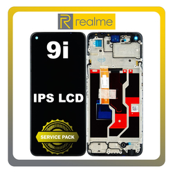 &Gamma;&nu;ή&sigma;&iota;&alpha; Original Realme 9i 4G (RMX3491) IPS LCD Display Screen Assembly &Omicron;&theta;ό&nu;&eta; + Touch Screen Digitizer &Mu;&eta;&chi;&alpha;&nu;&iota;&sigma;&mu;ό&sigmaf; &Alpha;&phi;ή&sigmaf; + Frame Bezel &Pi;&lambda;&alpha;ί&sigma;&iota;&omicron; &Sigma;&alpha;&sigma;ί Black &Mu;&alpha;ύ&rho;&omicron; 4909568 (Service Pack By Realme)