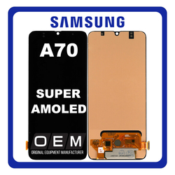 HQ OEM &Sigma;&upsilon;&mu;&beta;&alpha;&tau;ό &Mu;&epsilon; Samsung Galaxy A70 (SM-A705F, SM-A705FN) Super AMOLED LCD Display Screen Assembly &Omicron;&theta;ό&nu;&eta; + Touch Screen Digitizer &Mu;&eta;&chi;&alpha;&nu;&iota;&sigma;&mu;ό&sigmaf; &Alpha;&phi;ή&sigmaf; (Premium A+)