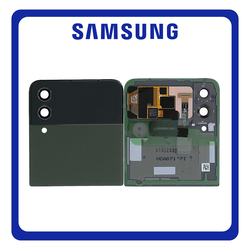 &Gamma;&nu;ή&sigma;&iota;&alpha; Original Samsung Galaxy Z Flip 4 5G (SM-F721B, SM-F721N) Rear Back Battery Cover &Pi;ί&sigma;&omega; &Kappa;ά&lambda;&upsilon;&mu;&mu;&alpha; &Kappa;&alpha;&pi;ά&kappa;&iota; &Mu;&pi;&alpha;&tau;&alpha;&rho;ί&alpha;&sigmaf; + Super AMOLED LCD Display Screen Assembly &Omicron;&theta;ό&nu;&eta; Navy &Mu;&pi;&lambda;&epsilon; GH97-27947E (Service Pack By Samsung)