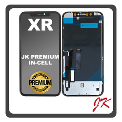 HQ OEM &Sigma;&upsilon;&mu;&beta;&alpha;&tau;ό &Mu;&epsilon; Apple iPhone XR, iPhoneXR (A2105, A1984) JK Premium In-Cell LCD Display Screen Assembly &Omicron;&theta;ό&nu;&eta; + Touch Screen Digitizer &Mu;&eta;&chi;&alpha;&nu;&iota;&sigma;&mu;ό&sigmaf; &Alpha;&phi;ή&sigmaf; Black &Mu;&alpha;ύ&rho;&omicron; (Premium A+)