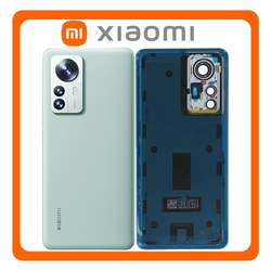 &Gamma;&nu;ή&sigma;&iota;&alpha; Original Xiaomi 12 Pro 5G (2201122C, 2201122G), Rear Back Battery Cover &Pi;ί&sigma;&omega; &Kappa;ά&lambda;&upsilon;&mu;&mu;&alpha; &Kappa;&alpha;&pi;ά&kappa;&iota; &Pi;&lambda;ά&tau;&eta; &Mu;&pi;&alpha;&tau;&alpha;&rho;ί&alpha;&sigmaf; + Camera Lens &Tau;&zeta;&alpha;&mu;ά&kappa;&iota; &Kappa;ά&mu;&epsilon;&rho;&alpha;&sigmaf; Green &Pi;&rho;ά&sigma;&iota;&nu;&omicron; (Service Pack By Xiaomi)