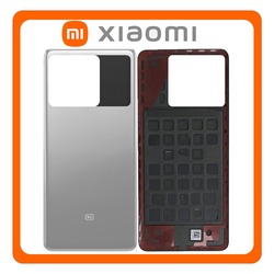 &Gamma;&nu;ή&sigma;&iota;&alpha; Original Xiaomi Poco X6 Pro 5G (2311DRK48G, 2311DRK48I), Rear Back Battery Cover &Pi;ί&sigma;&omega; &Kappa;&alpha;&pi;ά&kappa;&iota; &Pi;&lambda;ά&tau;&eta; &Mu;&pi;&alpha;&tau;&alpha;&rho;ί&alpha;&sigmaf; Gray &Gamma;&kappa;&rho;&iota; (Service Pack By Xiaomi)