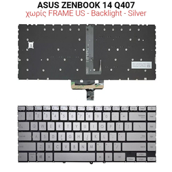 &Pi;&lambda;&eta;&kappa;&tau;&rho;&omicron;&lambda;ό&gamma;&iota;&omicron; Asus Zenbook 14 Q407 no Frame us + Backlight