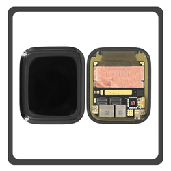 &Gamma;&nu;ή&sigma;&iota;&alpha; Original Apple Watch Series 7 41mm (A2475, A2476), watch6,8, watch6,9 (Apple Watch Series 7) Retina LTPO OLED LCD Display Screen Assembly &Omicron;&theta;ό&nu;&eta; + Touch Screen Digitizer &Mu;&eta;&chi;&alpha;&nu;&iota;&sigma;&mu;ό&sigmaf; &Alpha;&phi;ή&sigmaf; For Smart Watch &Rho;&omicron;&lambda;ό&iota; Black &Mu;&alpha;ύ&rho;&omicron; Pulled