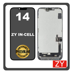 ZY InCell LCD Display Screen Assembly &Omicron;&theta;ό&nu;&eta; + Touch Screen Digitizer &Mu;&eta;&chi;&alpha;&nu;&iota;&sigma;&mu;ό&sigmaf; &Alpha;&phi;ή&sigmaf; With IC Removable Black &Mu;&alpha;ύ&rho;&omicron;