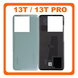 HQ OEM &Sigma;&upsilon;&mu;&beta;&alpha;&tau;ό &Mu;&epsilon; Xiaomi 13T 5G (2306EPN60G) / 13T Pro 5G (23078PND5G) Rear Back Battery Cover &Pi;ί&sigma;&omega; &Kappa;ά&lambda;&upsilon;&mu;&mu;&alpha; &Kappa;&alpha;&pi;ά&kappa;&iota; &Pi;&lambda;ά&tau;&eta; &Mu;&pi;&alpha;&tau;&alpha;&rho;ί&alpha;&sigmaf; Meadow Green &Pi;&rho;ά&sigma;&iota;&nu;&omicron; (Premium A+)