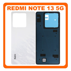 &Gamma;&nu;ή&sigma;&iota;&alpha; Original Xiaomi Redmi Note 13 5G (2312DRAABG, 2312DRAABI), Rear Back Battery Cover &Pi;ί&sigma;&omega; &Kappa;&alpha;&pi;ά&kappa;&iota; &Pi;&lambda;ά&tau;&eta; &Mu;&pi;&alpha;&tau;&alpha;&rho;ί&alpha;&sigmaf; Arctic White Ά&sigma;&pi;&rho;&omicron; (Service Pack By XIaomi)