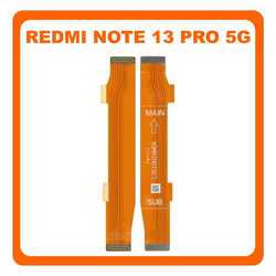 &Gamma;&nu;ή&sigma;&iota;&alpha; Original Redmi Note 13 Pro 5G (2312DRA50C, 2312CRAD3C), Main Flex Cable &Kappa;&epsilon;&nu;&tau;&rho;&iota;&kappa;ή &Kappa;&alpha;&lambda;&omega;&delta;&iota;&omicron;&tau;&alpha;&iota;&nu;ί&alpha; 1350204000328A (Service Pack By Xiaomi)
