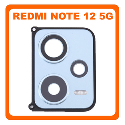 &Gamma;&nu;ή&sigma;&iota;&alpha; Original Xiaomi Redmi Note 12 5G, Redmi Note12 5G (22111317I, 22111317G) Camera Frame &Pi;ί&sigma;&omega; &Pi;&lambda;&alpha;ί&sigma;&iota;&omicron; &Kappa;ά&mu;&epsilon;&rho;&alpha;&sigmaf; + Camera Lens &Tau;&zeta;&alpha;&mu;ά&kappa;&iota; &Kappa;ά&mu;&epsilon;&rho;&alpha;&sigmaf; Mystique Blue &Mu;&pi;&lambda;&epsilon; (Service Pack By Xiaomi)