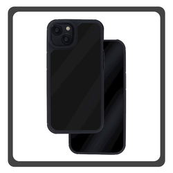 Θήκη Πλάτης - Back Cover, Silicone Σιλικόνη Black Μαύρο Color Shock Case iPhone 15