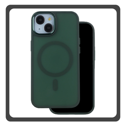 Θήκη Πλάτης - Back Cover, Silicone Σιλικόνη Green Πράσινο Frozen Mag Case For iPhone 15 PlusΘήκη Πλάτης - Back Cover, Silicone Σιλικόνη Green Πράσινο Frozen Mag Case For iPhone 15 Plus