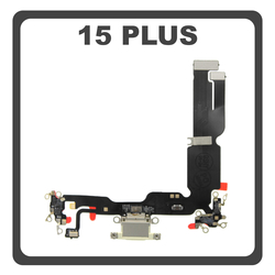 HQ OEM For Apple iPhone 15 Plus, iPhone 15+ (A3094, A2847) Charging Dock Connector Type C Flex &Kappa;&alpha;&lambda;&omega;&delta;&iota;&omicron;&tau;&alpha;&iota;&nu;ί&alpha; &Kappa;&omicron;&nu;έ&kappa;&tau;&omicron;&rho;&alpha;&sigmaf; &Phi;ό&rho;&tau;&iota;&sigma;&eta;&sigmaf; + Microphone &Mu;&iota;&kappa;&rho;ό&phi;&omega;&nu;&omicron; Yellow &Kappa;ί&tau;&rho;&iota;&nu;&omicron; (Premium A+)