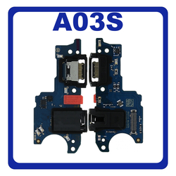 HQ OEM &Sigma;&upsilon;&mu;&beta;&alpha;&tau;ό &Mu;&epsilon; Samsung Galaxy A03s (SM-A037G, SM-A037U) USB Type-C Charging Dock Connector Flex Sub Board, &Kappa;&alpha;&lambda;&omega;&delta;&iota;&omicron;&tau;&alpha;&iota;&nu;ί&alpha; &Upsilon;&pi;ό &Pi;&lambda;&alpha;&kappa;έ&tau;&alpha; &Phi;ό&rho;&tau;&iota;&sigma;&eta;&sigmaf; + Microphone &Mu;&iota;&kappa;&rho;ό&phi;&omega;&nu;&omicron; + Audio Jack &Theta;ύ&rho;&alpha; &Alpha;&kappa;&omicron;&upsilon;&sigma;&tau;&iota;&kappa;ώ&nu; (Premium A+)