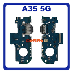 HQ OEM &Sigma;&upsilon;&mu;&beta;&alpha;&tau;ό &Mu;&epsilon; Samsung Galaxy A35 5G (SM-A356E, SM-A356E/DS) USB Type-C Charging Dock Connector Flex Sub Board, &Kappa;&alpha;&lambda;&omega;&delta;&iota;&omicron;&tau;&alpha;&iota;&nu;ί&alpha; &Upsilon;&pi;ό &Pi;&lambda;&alpha;&kappa;έ&tau;&alpha; &Phi;ό&rho;&tau;&iota;&sigma;&eta;&sigmaf; + Microphone &Mu;&iota;&kappa;&rho;ό&phi;&omega;&nu;&omicron; (Premium A+)