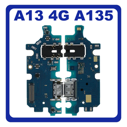 HQ OEM Samsung Galaxy A13 4G (SM-A135F, SM-A135F/DS, SM-A135M) USB Type-C Charging Dock Connector Flex Sub Board, &Kappa;&alpha;&lambda;&omega;&delta;&iota;&omicron;&tau;&alpha;&iota;&nu;ί&alpha; &Upsilon;&pi;ό &Pi;&lambda;&alpha;&kappa;έ&tau;&alpha; &Phi;ό&rho;&tau;&iota;&sigma;&eta;&sigmaf; + Microphone &Mu;&iota;&kappa;&rho;ό&phi;&omega;&nu;&omicron; + Audio Jack (Premium A+)