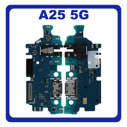 HQ OEM &Sigma;&upsilon;&mu;&beta;&alpha;&tau;ό &Mu;&epsilon; Samsung Galaxy A25 5G (SM-A256E, SM-A256E/DS) USB Type-C Charging Dock Connector Flex Sub Board, &Kappa;&alpha;&lambda;&omega;&delta;&iota;&omicron;&tau;&alpha;&iota;&nu;ί&alpha; &Upsilon;&pi;ό &Pi;&lambda;&alpha;&kappa;έ&tau;&alpha; &Phi;ό&rho;&tau;&iota;&sigma;&eta;&sigmaf; + Microphone &Mu;&iota;&kappa;&rho;ό&phi;&omega;&nu;&omicron; + Audio Jack &Theta;ύ&rho;&alpha; &Alpha;&kappa;&omicron;&upsilon;&sigma;&tau;&iota;&kappa;ώ&nu; (Premium A+)