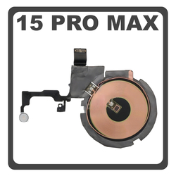 &Gamma;&nu;ή&sigma;&iota;&alpha; Original For Apple iPhone 15 Pro Max (A2849, A3105) Wireless Charging Coil &Alpha;&sigma;ύ&rho;&mu;&alpha;&tau;&omicron;&sigmaf; &Phi;&omicron;&rho;&tau;&iota;&sigma;&tau;ή&sigmaf; + Camera Flashlight Flex Cable &Phi;&lambda;&alpha;&sigmaf; Pulled
