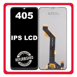 New Refurbished TCL 405 (T506D), IPS LCD Display Screen Assembly &Omicron;&theta;ό&nu;&eta; + Touch Screen Digitizer &Mu;&eta;&chi;&alpha;&nu;&iota;&sigma;&mu;ό&sigmaf; &Alpha;&phi;ή&sigmaf; Space Dark &Mu;&alpha;ύ&rho;&omicron;