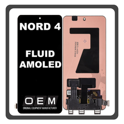 HQ OEM &Sigma;&upsilon;&mu;&beta;&alpha;&tau;ό &Mu;&epsilon; OnePlus Nord 4 5G (CPH2663) Fluid AMOLED LCD Display Screen Assembly &Omicron;&theta;ό&nu;&eta; + Touch Screen Digitizer &Mu;&eta;&chi;&alpha;&nu;&iota;&sigma;&mu;ό&sigmaf; &Alpha;&phi;ή&sigmaf; + Frame Bezel &Pi;&lambda;&alpha;ί&sigma;&iota;&omicron; Black &Mu;&alpha;ύ&rho;&omicron; (Premium A+)