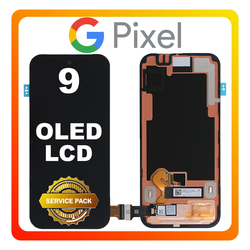 &Gamma;&nu;ή&sigma;&iota;&alpha; Original Google Pixel 9 5G (G2YBB, GUR25) OLED LCD Display Screen Assembly &Omicron;&theta;ό&nu;&eta; + Touch Screen Digitizer &Mu;&eta;&chi;&alpha;&nu;&iota;&sigma;&mu;ό&sigmaf; &Alpha;&phi;ή&sigmaf; G949-00947-00 (Service Pack By Google)
