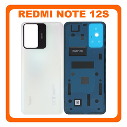 HQ OEM &Sigma;&upsilon;&mu;&beta;&alpha;&tau;ό &Mu;&epsilon; Xiaomi Redmi Note 12S 4G (2303CRA44A, 23030RAC7Y) Rear Back Battery Cover &Pi;ί&sigma;&omega; &Kappa;&alpha;&pi;ά&kappa;&iota; &Pi;&lambda;ά&tau;&eta; &Mu;&pi;&alpha;&tau;&alpha;&rho;ί&alpha;&sigmaf; Pearl Green &Pi;&rho;ά&sigma;&iota;&nu;&omicron; (Premium A+)
