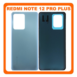 HQ OEM &Sigma;&upsilon;&mu;&beta;&alpha;&tau;ό &Mu;&epsilon; Xiaomi Redmi Note 12 Pro+, Redmi Note 12 Pro Plus (22101316UCP, 22101316UG) Rear Back Battery Cover &Pi;ί&sigma;&omega; &Kappa;&alpha;&pi;ά&kappa;&iota; &Pi;&lambda;ά&tau;&eta; &Mu;&pi;&alpha;&tau;&alpha;&rho;ί&alpha;&sigmaf; Iceberg Blue &Mu;&pi;&lambda;&epsilon; (Premium A+)
