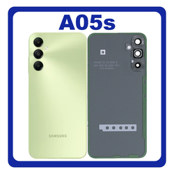 HQ OEM &Sigma;&upsilon;&mu;&beta;&alpha;&tau;ό &Mu;&epsilon; Samsung Galaxy A05s 4G (SM-A057F, SM-A057F/DS) Rear Back Battery Cover + Camera Lens &Pi;ί&sigma;&omega; &Kappa;ά&lambda;&upsilon;&mu;&mu;&alpha; &Kappa;&alpha;&pi;ά&kappa;&iota; &Pi;&lambda;ά&tau;&eta; &Mu;&pi;&alpha;&tau;&alpha;&rho;ί&alpha;&sigmaf; + &Tau;&zeta;&alpha;&mu;ά&kappa;&iota; &Kappa;ά&mu;&epsilon;&rho;&alpha;&sigmaf; Light Green &Pi;&rho;ά&sigma;&iota;&nu;&omicron; (Premium A+)