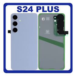 HQ OEM &Sigma;&upsilon;&mu;&beta;&alpha;&tau;ό &Mu;&epsilon; Samsung Galaxy S24 Plus, S24+ (SM-S926B, SM-S926B/DS) Rear Back Battery Cover &Pi;ί&sigma;&omega; &Kappa;ά&lambda;&upsilon;&mu;&mu;&alpha; &Kappa;&alpha;&pi;ά&kappa;&iota; &Mu;&pi;&alpha;&tau;&alpha;&rho;ί&alpha;&sigmaf; + Camera Lens &Tau;&zeta;&alpha;&mu;ά&kappa;&iota; &Kappa;ά&mu;&epsilon;&rho;&alpha;&sigmaf; Sapphire Blue &Mu;&pi;&lambda;&epsilon; (Premium A+)