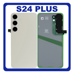 HQ OEM &Sigma;&upsilon;&mu;&beta;&alpha;&tau;ό &Mu;&epsilon; Samsung Galaxy S24 Plus, S24+ (SM-S926B, SM-S926B/DS) Rear Back Battery Cover &Pi;ί&sigma;&omega; &Kappa;ά&lambda;&upsilon;&mu;&mu;&alpha; &Kappa;&alpha;&pi;ά&kappa;&iota; &Mu;&pi;&alpha;&tau;&alpha;&rho;ί&alpha;&sigmaf; + Camera Lens &Tau;&zeta;&alpha;&mu;ά&kappa;&iota; &Kappa;ά&mu;&epsilon;&rho;&alpha;&sigmaf; Amber Yellow &Kappa;ί&tau;&rho;&iota;&nu;&omicron; (Premium A+)